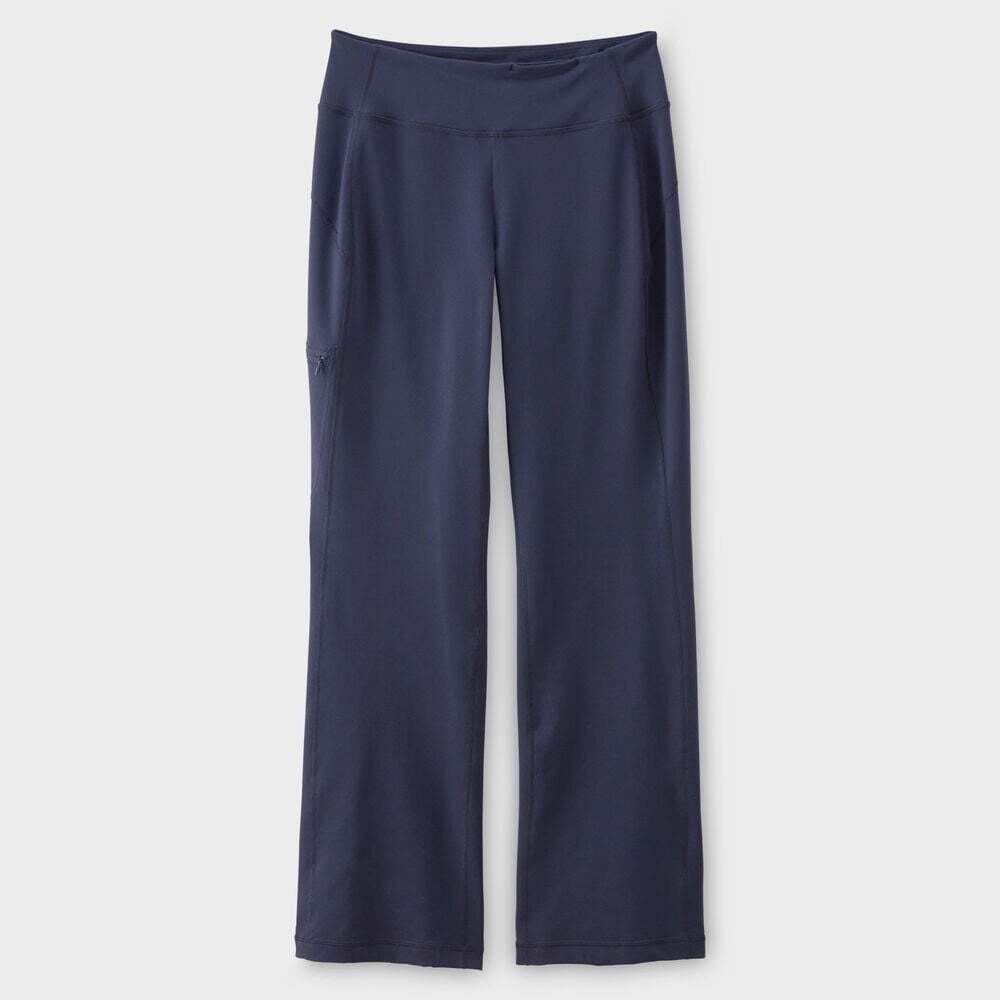 NWT Duluth Trading NoGA Classic Bootcut Pants Stretch Navy Blue Large x 29 New